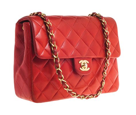 coco chanel red purse|pictures of old chanel purses.